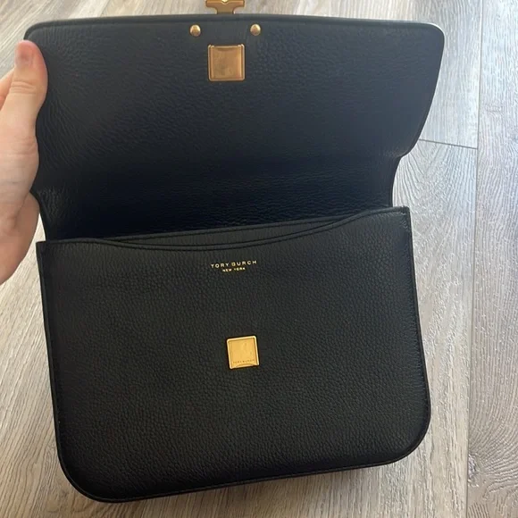 Tory Burch black chain leather bag - Picture 7 of 12